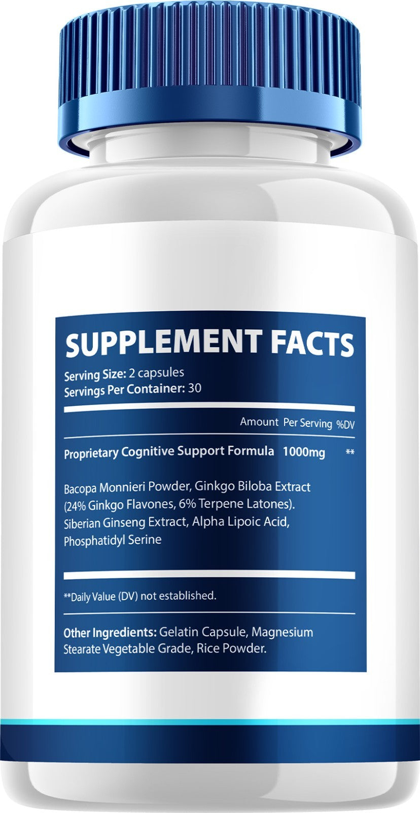 (1 Pack) Memo Genesis Supplement Capsules – Memogenesis Natural Blend Memory