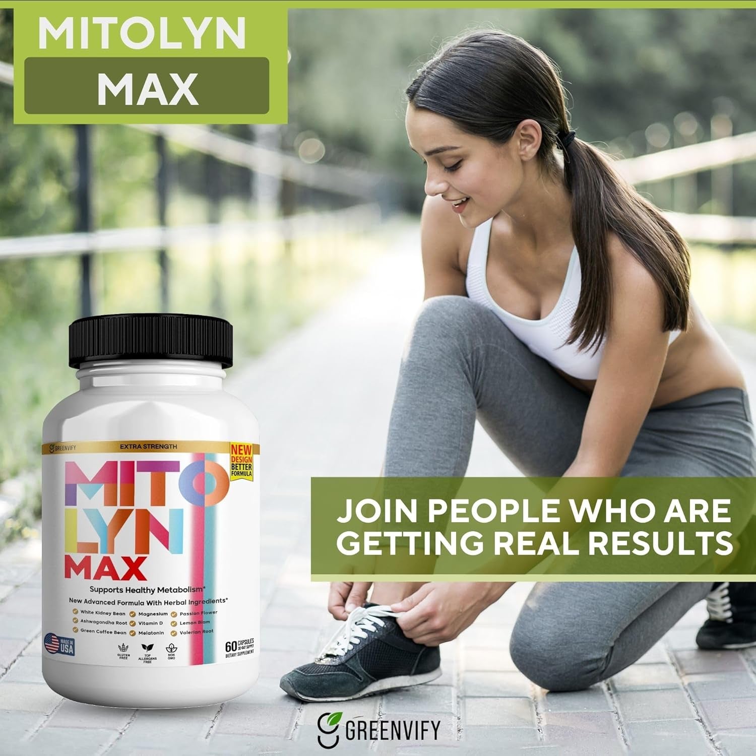 Mitolyn Max Burner Burn Powerful Formula Anabolic Recovery, Natural Sleep Aid with Magnesium, Ashwaganda - 120 Capsules (2 Pack)