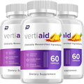 Vertiaid Supplement Capsules – Vertiaid All Natural Memory Focus Pills, 3 Pack, 180 Capsules