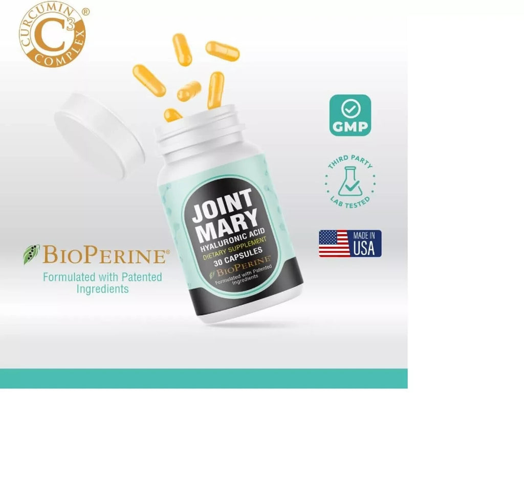 Joint Mary Hyaluronic Acid ✅ Supplement Advanced Joint Support 30 Capsules