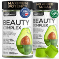 Biotin and Collagen Peptide Gummies for Hair Growth Skin Nails 12000 Mcg Biotin