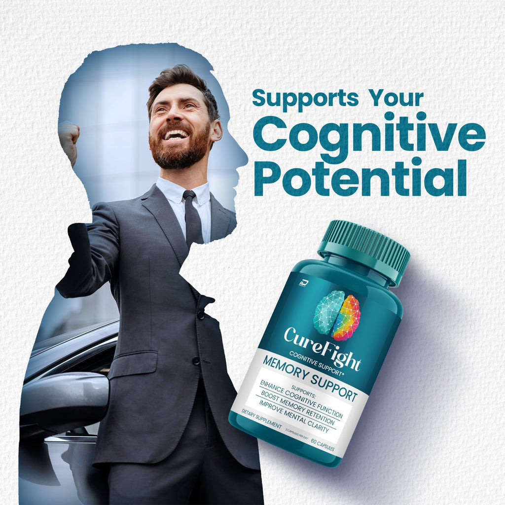 (2 Pack) Cure Fight Pro Supplement Capsules – Curefight Pro All Natural Memory
