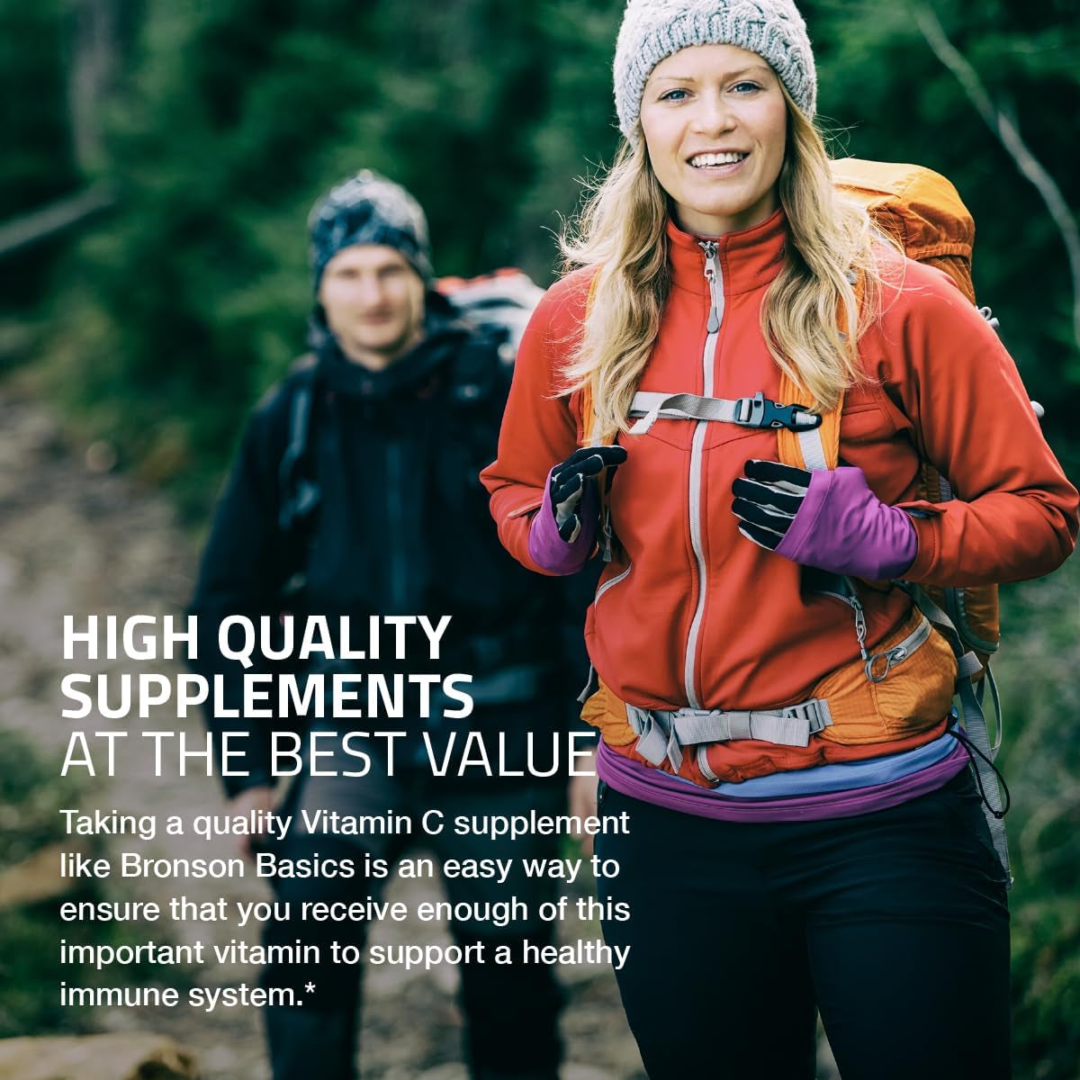 Vitamin C 500 MG Supports a Healthy Immune System & Antioxidant Protection, Non-Gmo, 250 Vegetarian Tablets