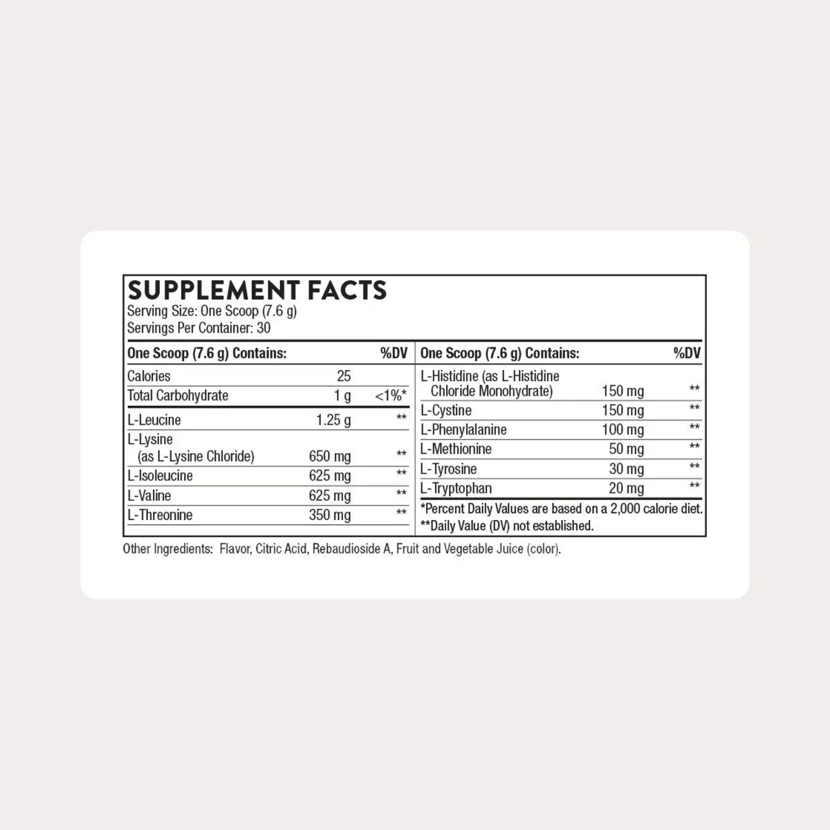 THORNE - Amino Complex - EAA and BCAA Powder - Promotes Lean Muscle Mass & Exercise Recovery* - NSF Certified for Sport - 30 Servings - 8.0 Oz - Berry