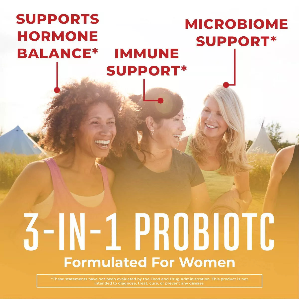 Maryruth'S Women'S Daily Care 3-In-1 Probiotic Capsules - 30Ct: 40 Billion CFU