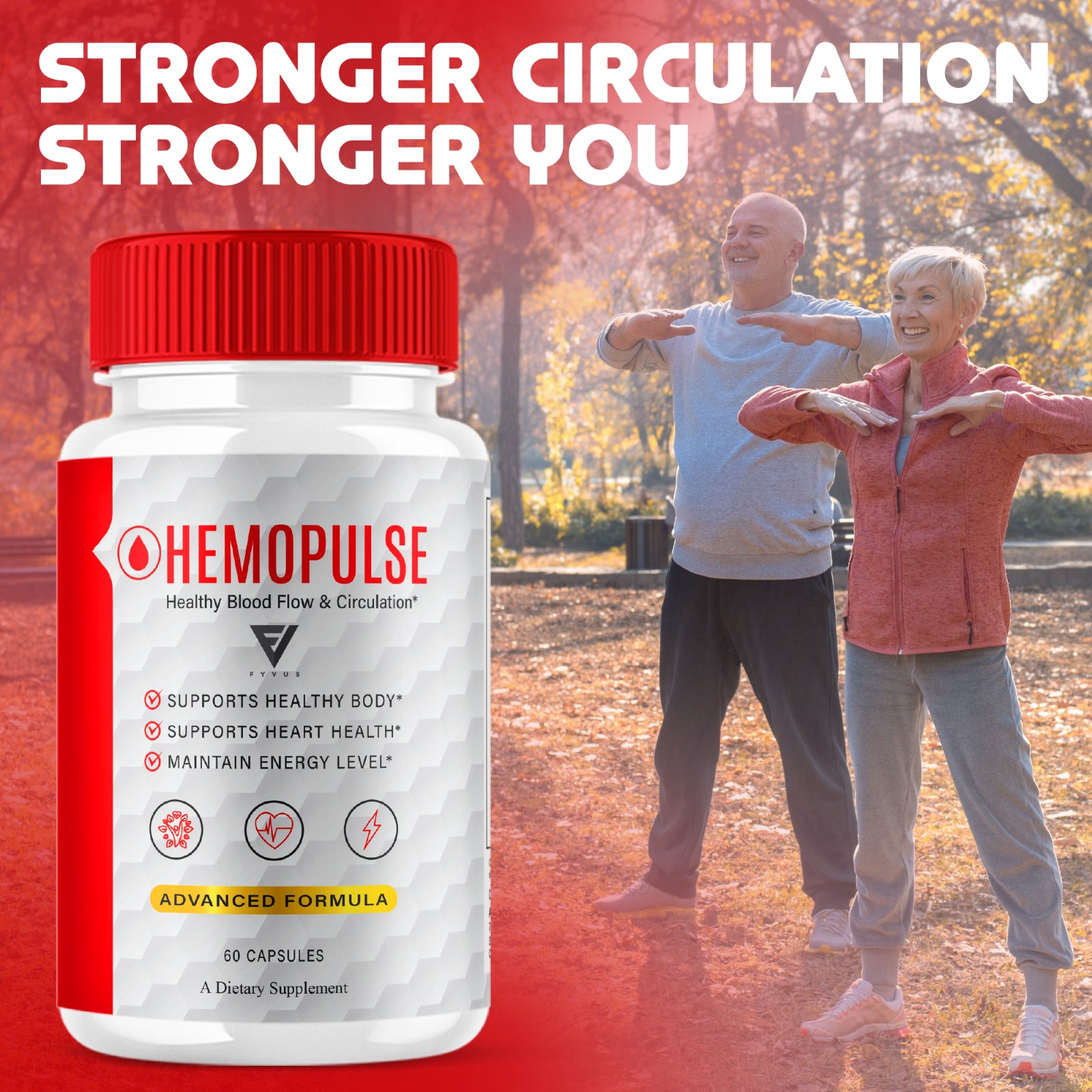Hemopulse Glycogen Support, Hemopulse Daily Multivitamin (60 Capsules)