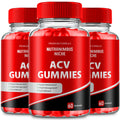 (3 Pack) Nutranimbus Niche Keto ACV Gummies, Nutra Nimbus Gummies (180 Gummies)