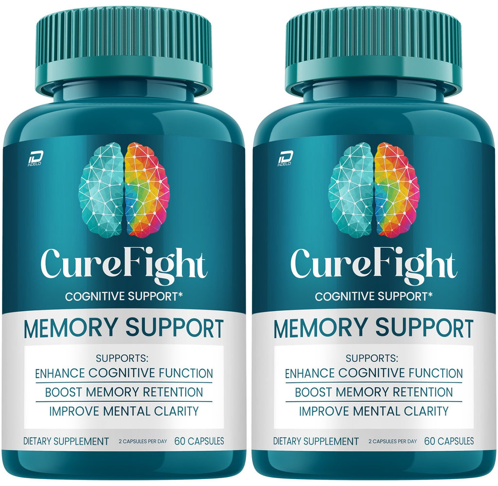 (2 Pack) Cure Fight Pro Supplement Capsules – Curefight Pro All Natural Memory