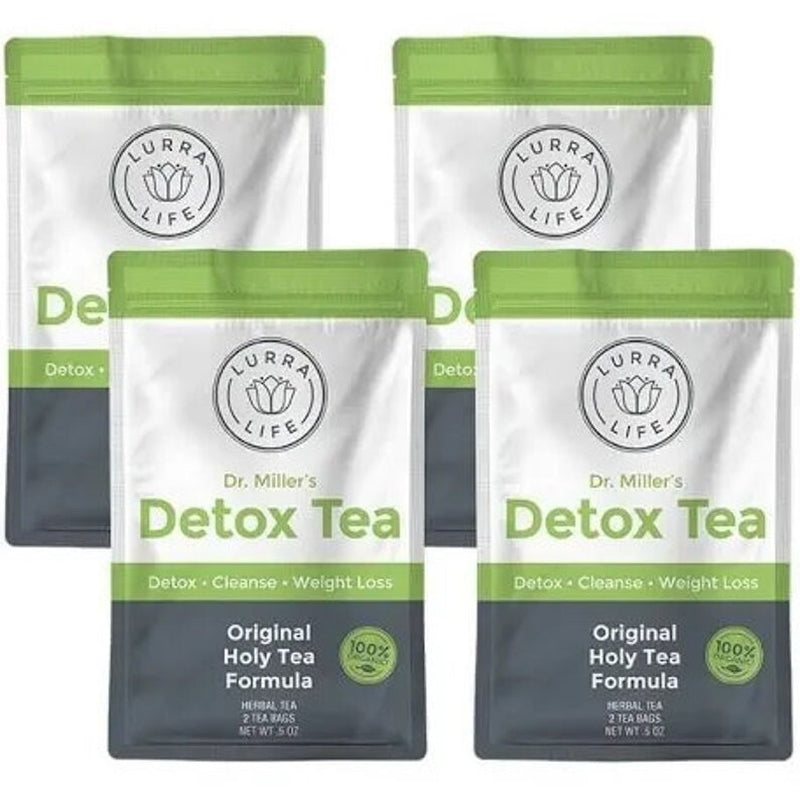 12 Packs Lurra Life Original Dr. Millers Wt. Loss Herbal Organic Detox Tea