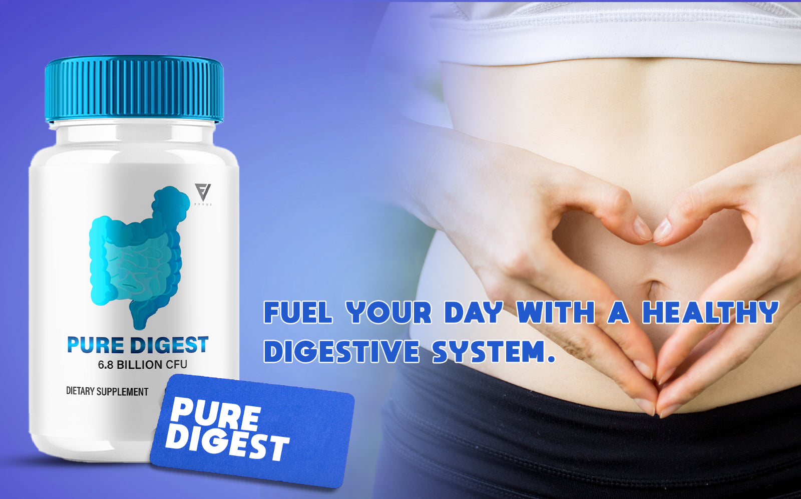 Pure Digest Capsules Puredigest Probiotic Supplement (60 Capsules)