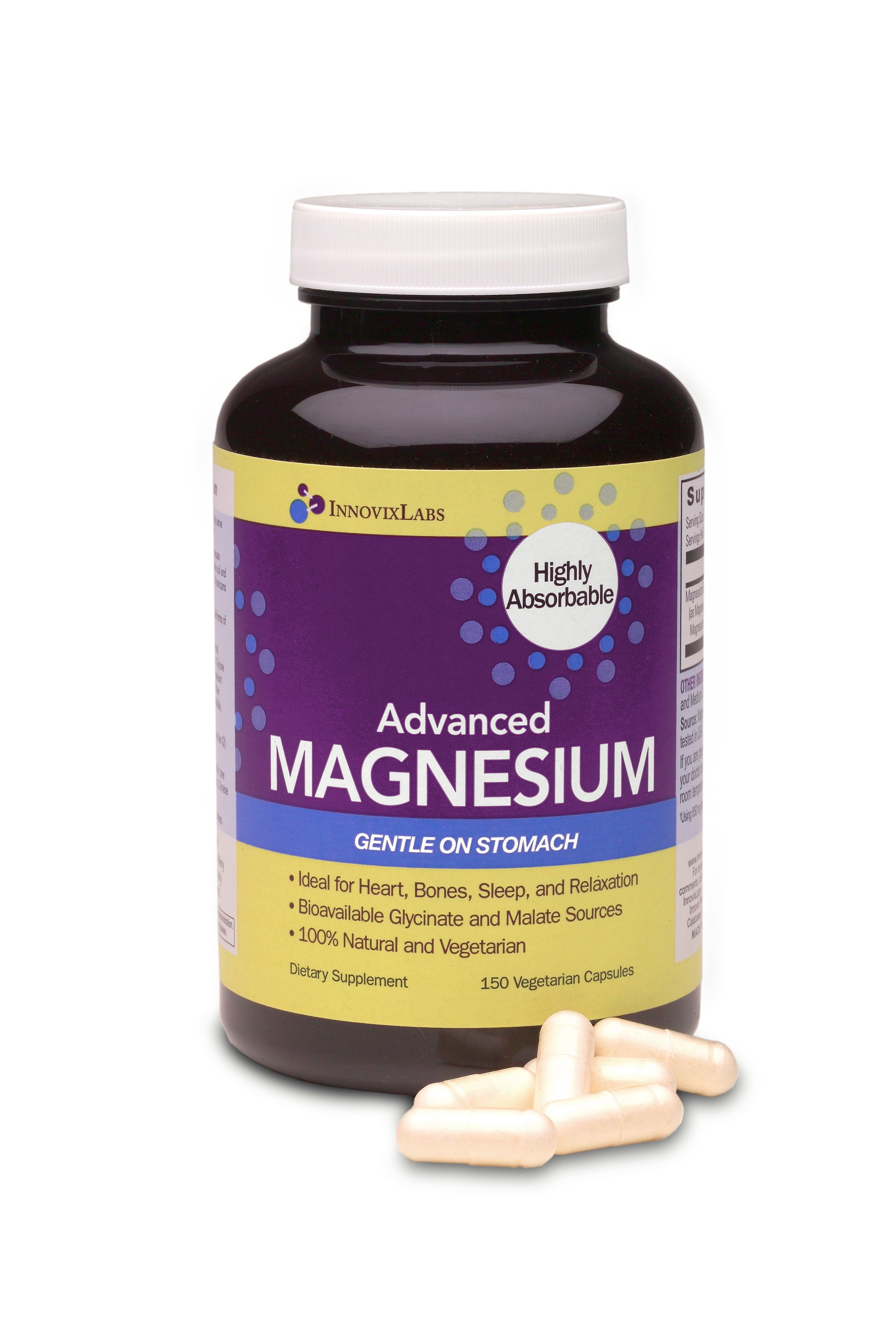 Innovixlabs Advanced Magnesium Capsules, 150 Ct
