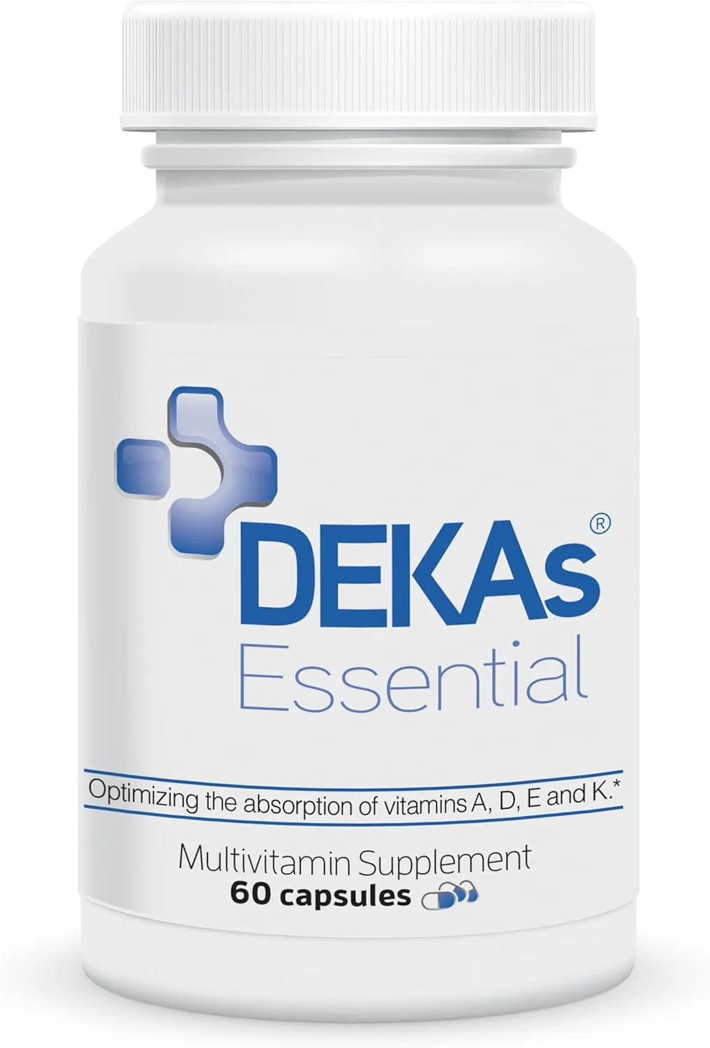 Dekas Essential Multivitamin Supplement Capsules, 60 Count