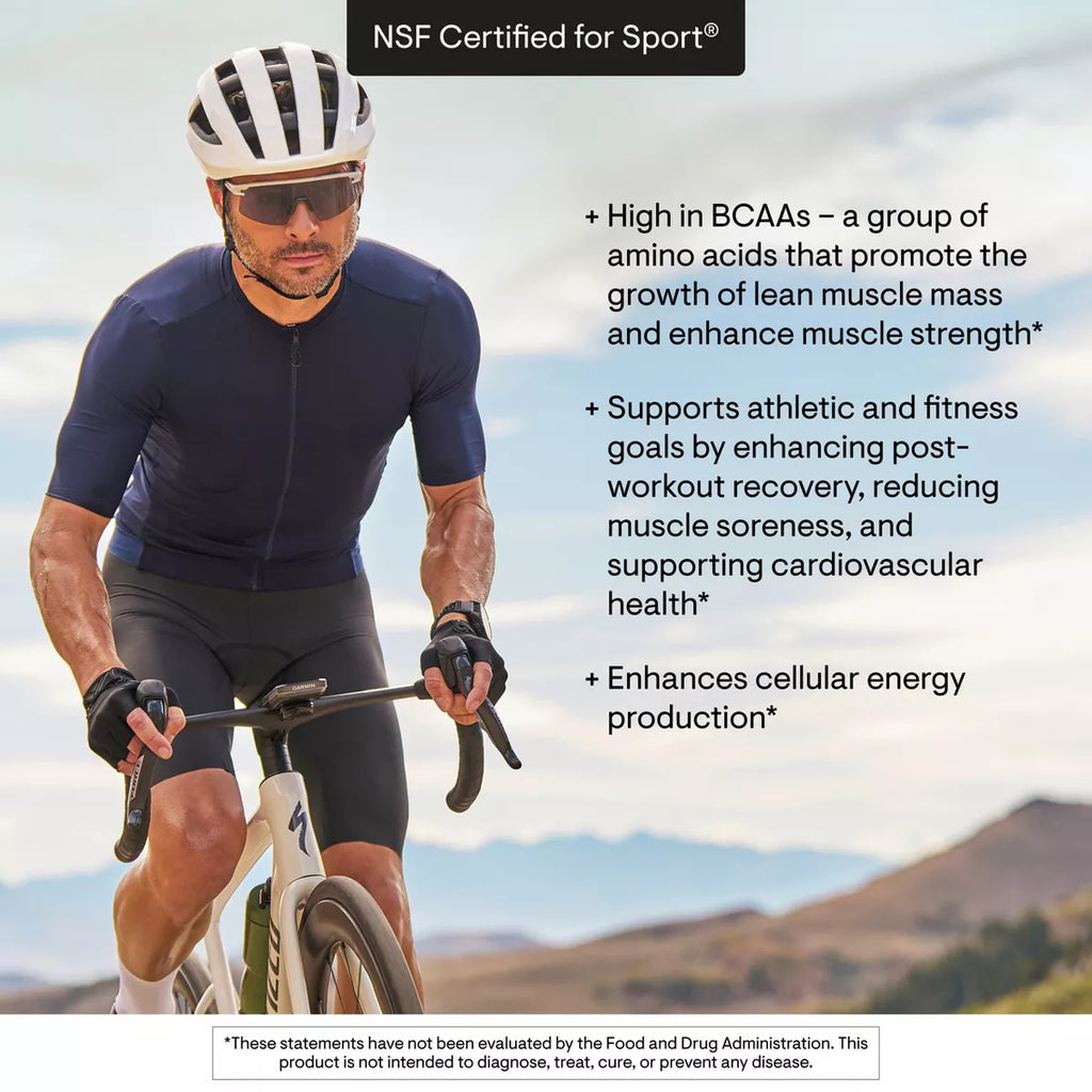 THORNE - Amino Complex - EAA and BCAA Powder - Promotes Lean Muscle Mass & Exercise Recovery* - NSF Certified for Sport - 30 Servings - 8.0 Oz - Berry