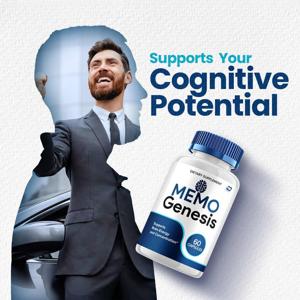 (1 Pack) Memo Genesis Supplement Capsules – Memogenesis Natural Blend Memory