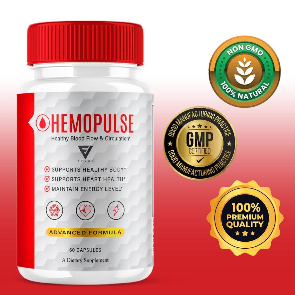 Hemopulse Glycogen Support, Hemopulse Daily Multivitamin (60 Capsules)