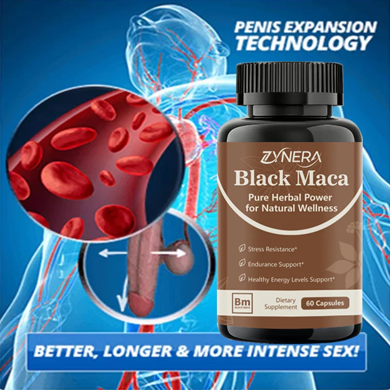 Male Enhancing Supplement with Ashwagandha Maca Ejacula - Tion Sexy Adult for Man Promotes Healthy Energy Capsules