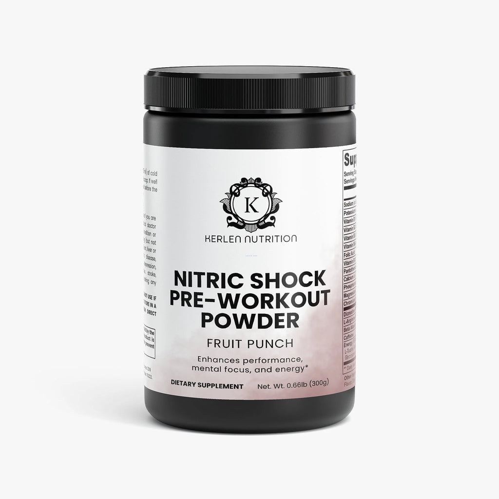 Nitric Shock Pre-Workout Powder (Fruit Punch)
