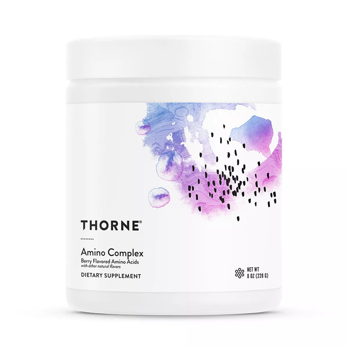 THORNE - Amino Complex - EAA and BCAA Powder - Promotes Lean Muscle Mass & Exercise Recovery* - NSF Certified for Sport - 30 Servings - 8.0 Oz - Berry