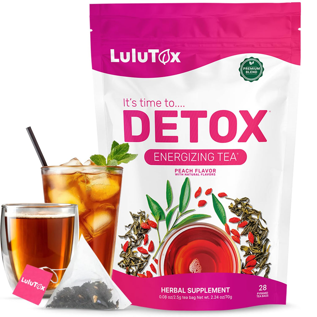 Detox Tea - Slimming Tea with Dandelion and Ginseng to Support Goals for Detox C