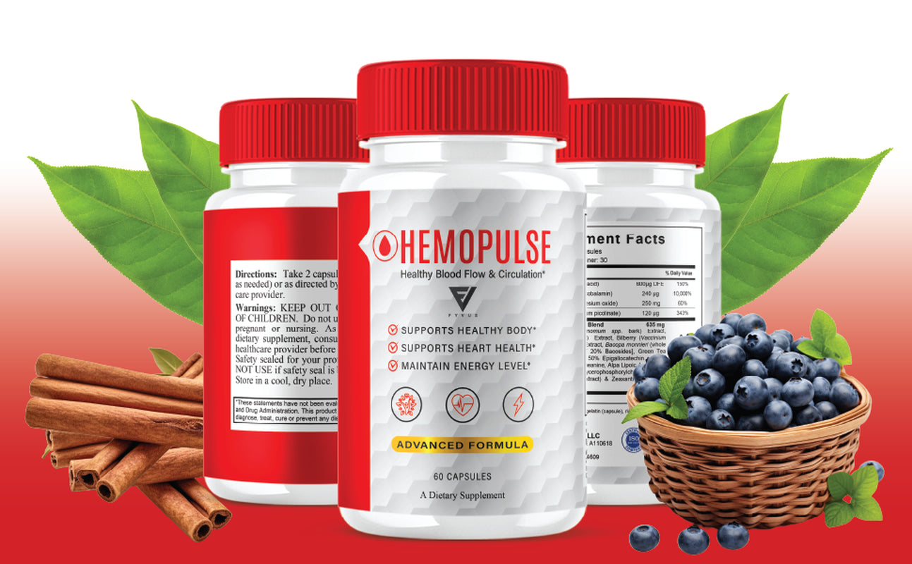 Hemopulse Glycogen Support, Hemopulse Daily Multivitamin (60 Capsules)