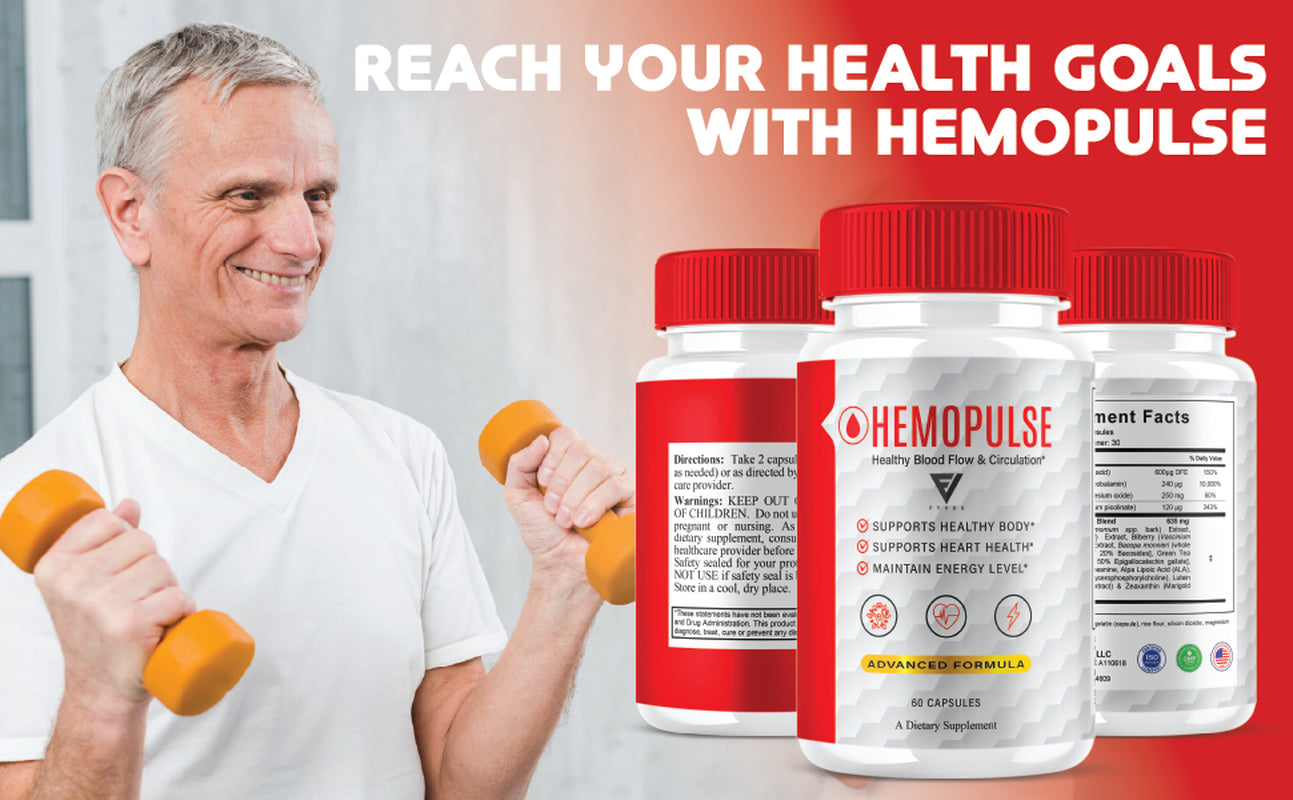 Hemopulse Glycogen Support, Hemopulse Daily Multivitamin (60 Capsules)