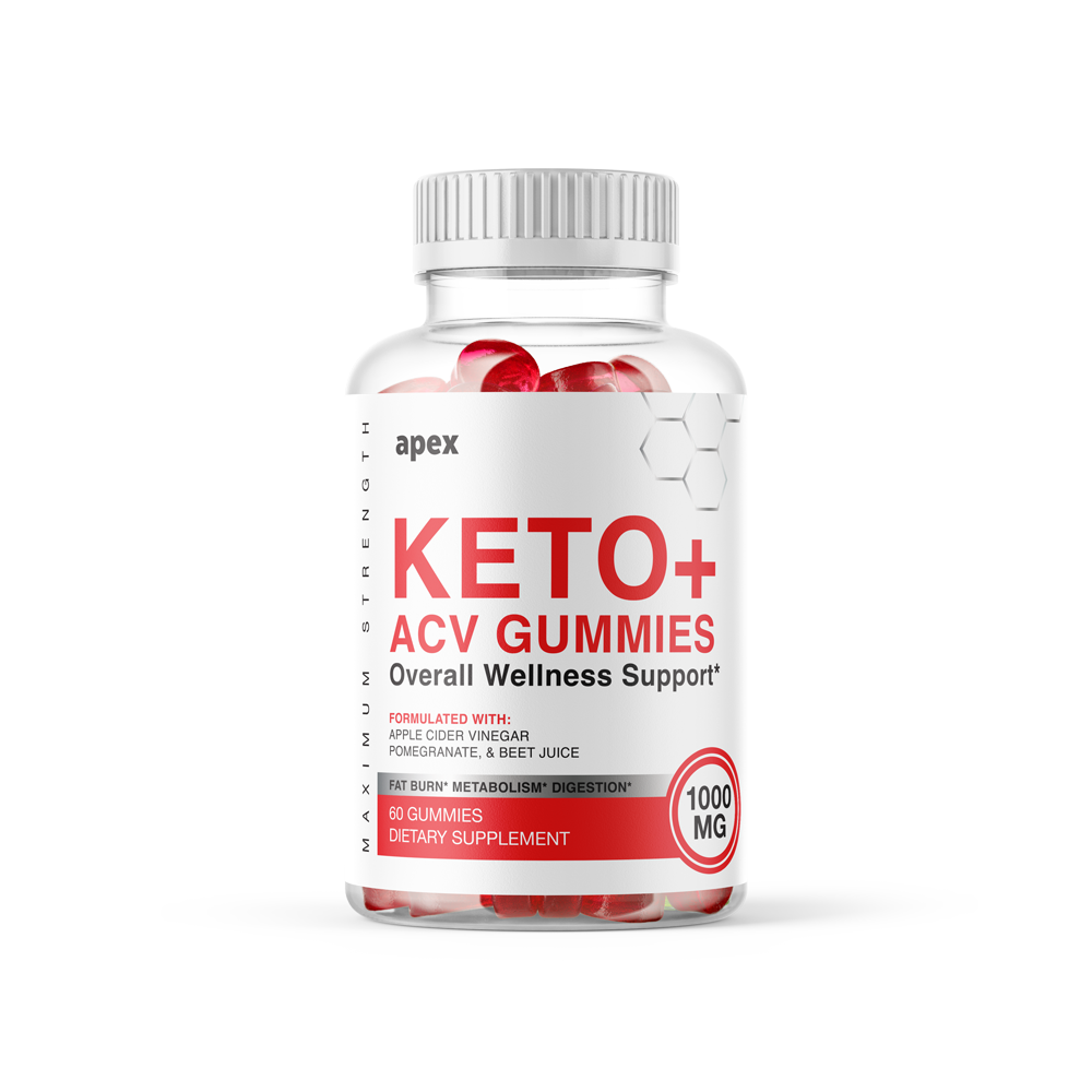 Apex Keto ACV Gummies Weight Loss, Apple Cider Vinegar , 180 Gummies, 3 Bottles